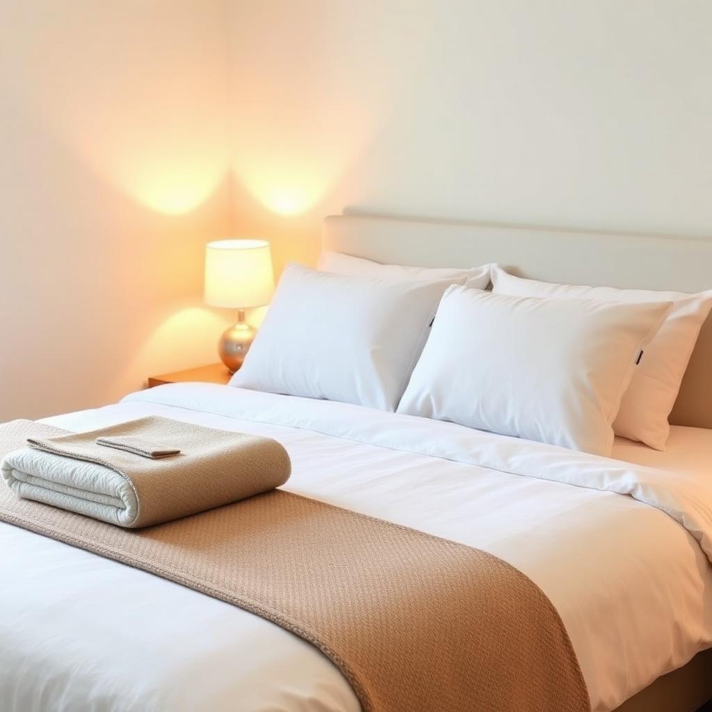 Hotel-style bedroom turnover